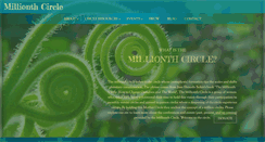 Desktop Screenshot of millionthcircle.org